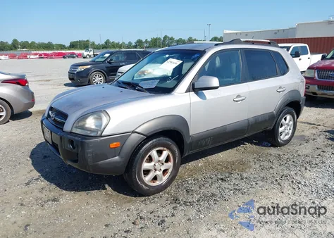 2005 Hyundai Tucson Gls/Lx из США, поврежденный, VIN KM8JN12D75U075348